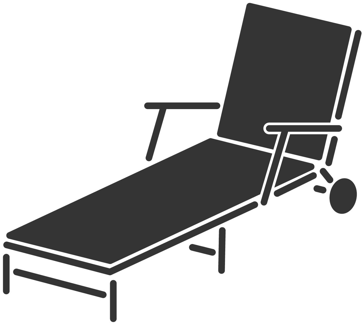 BEST Rolliegenauflage 190x60x6cm D.0772