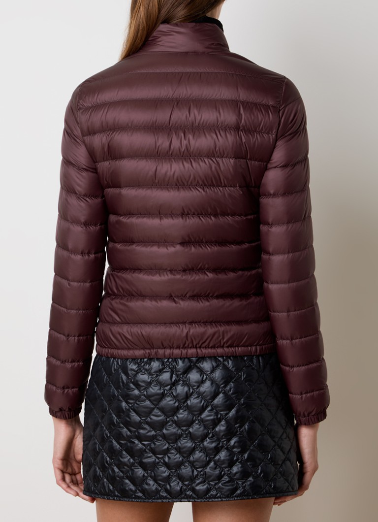 Moncler Lans stepēta jaka ar dūnu pildījumu un kabatām ar atloku