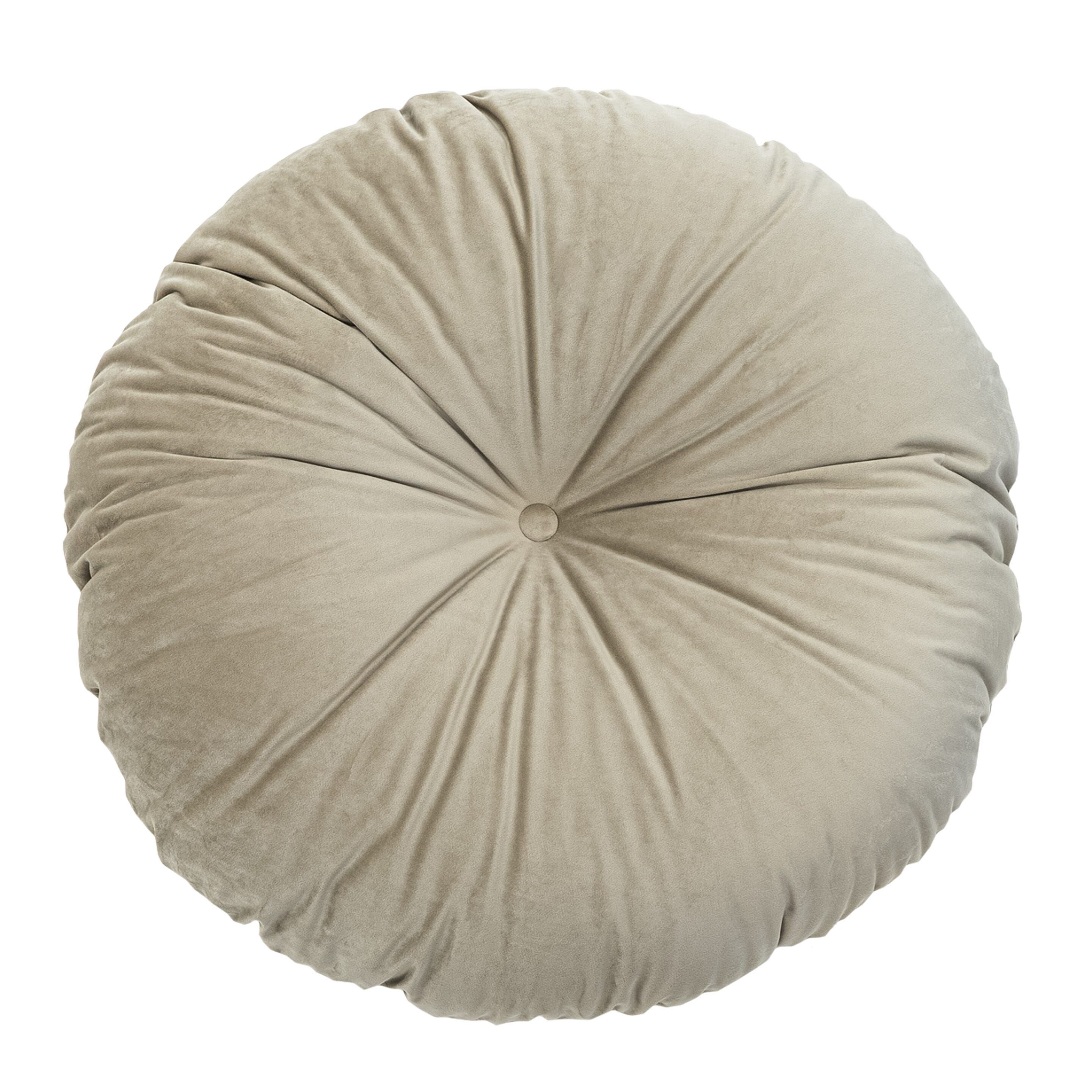 Madison - Kissen London taupe - ø 75 cm - Beige