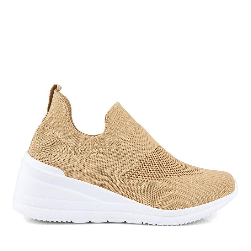 Aå Sko str 36-41 m/kilehæl beige