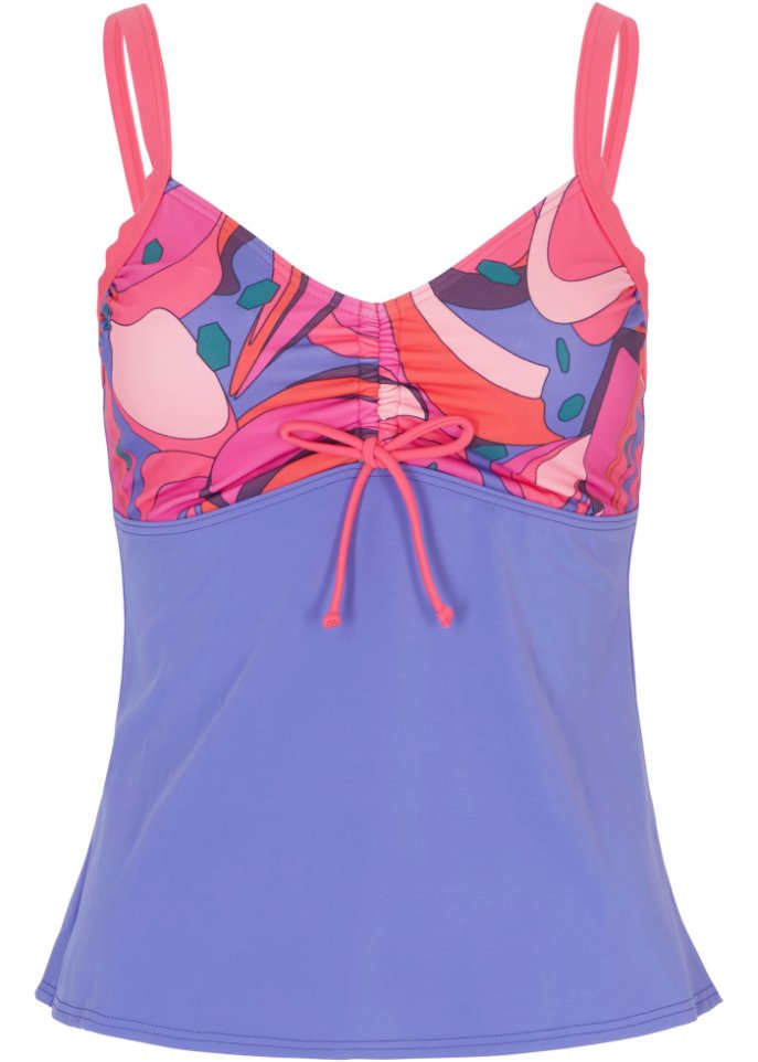 Tankini Oberteil aus recyceltem Polyamid