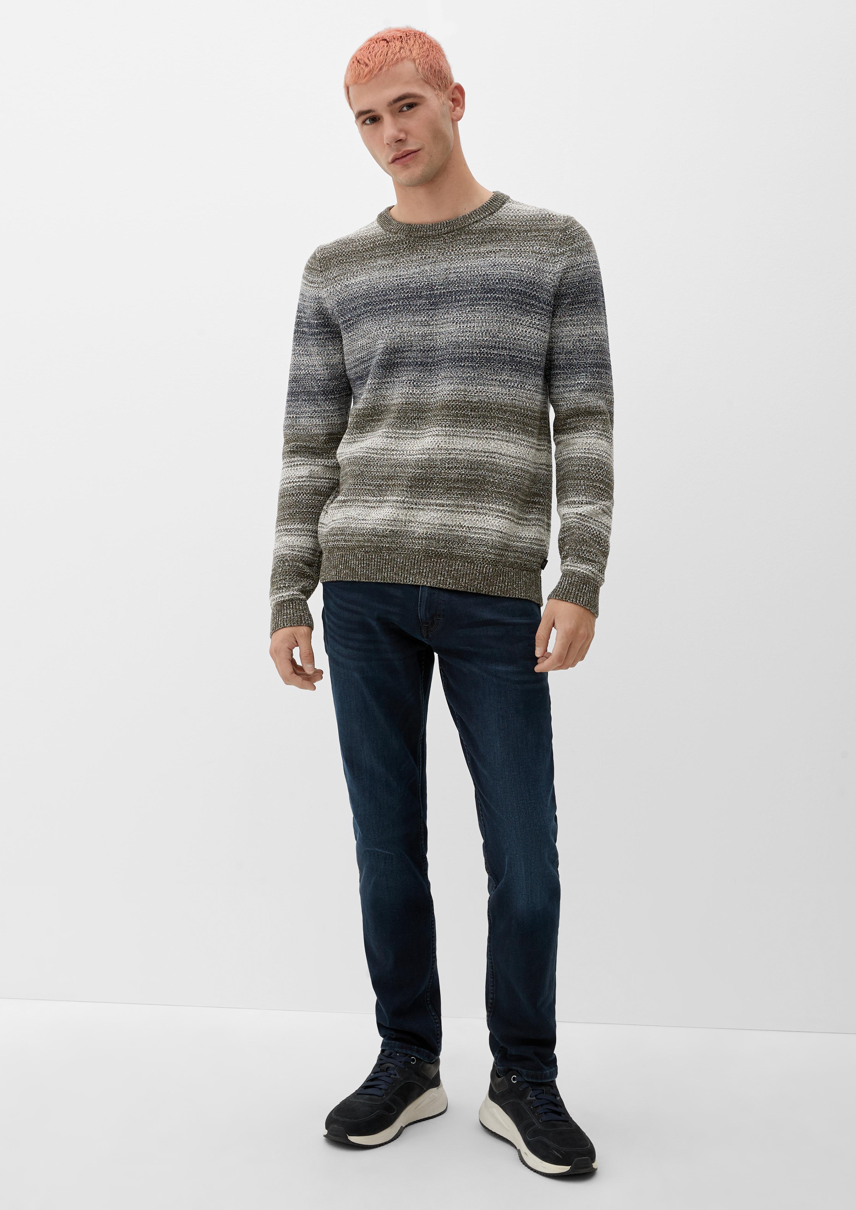 Strickpullover im Streifendesign  2118715-58W0
