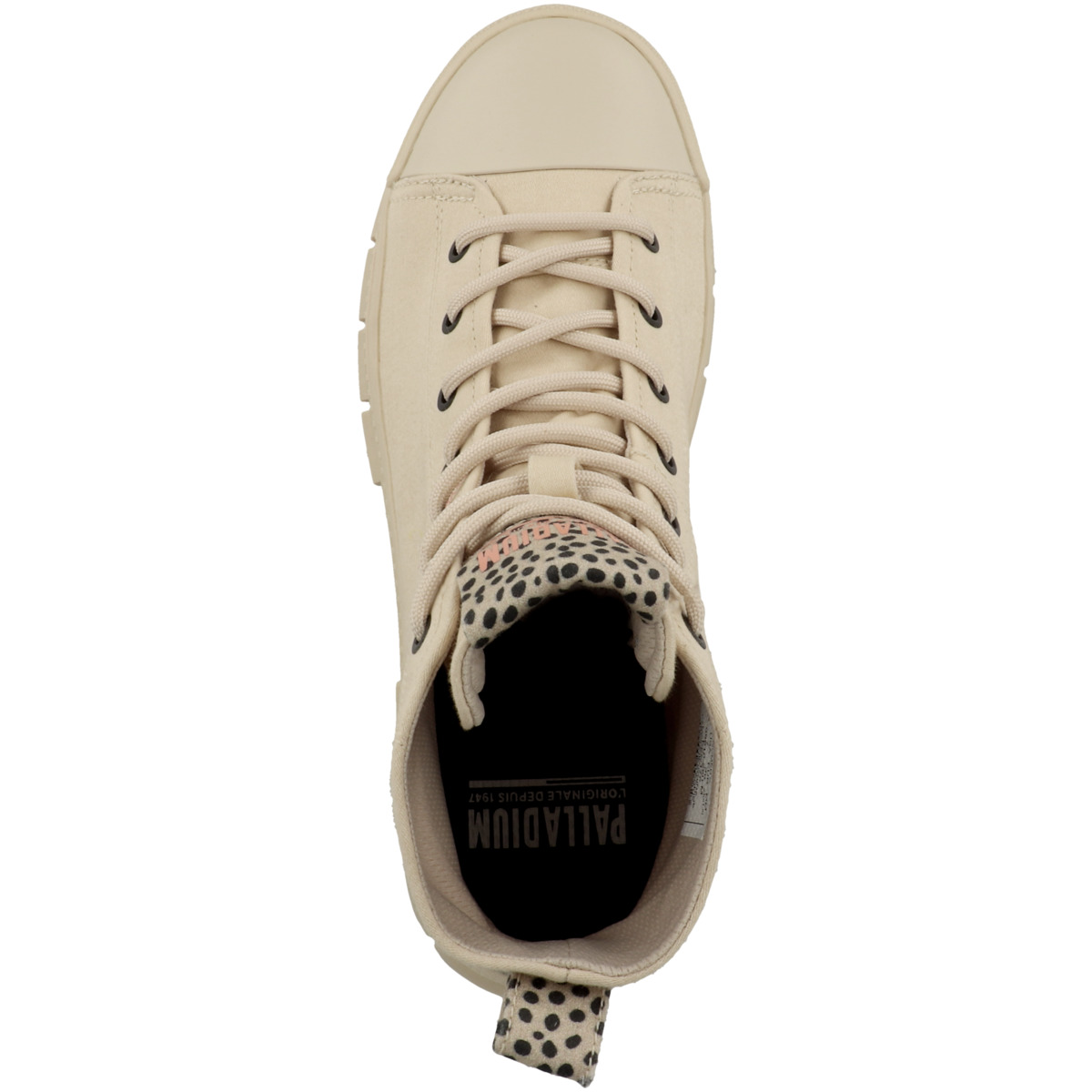 Palladium Revolt Safari Schnürboots creme