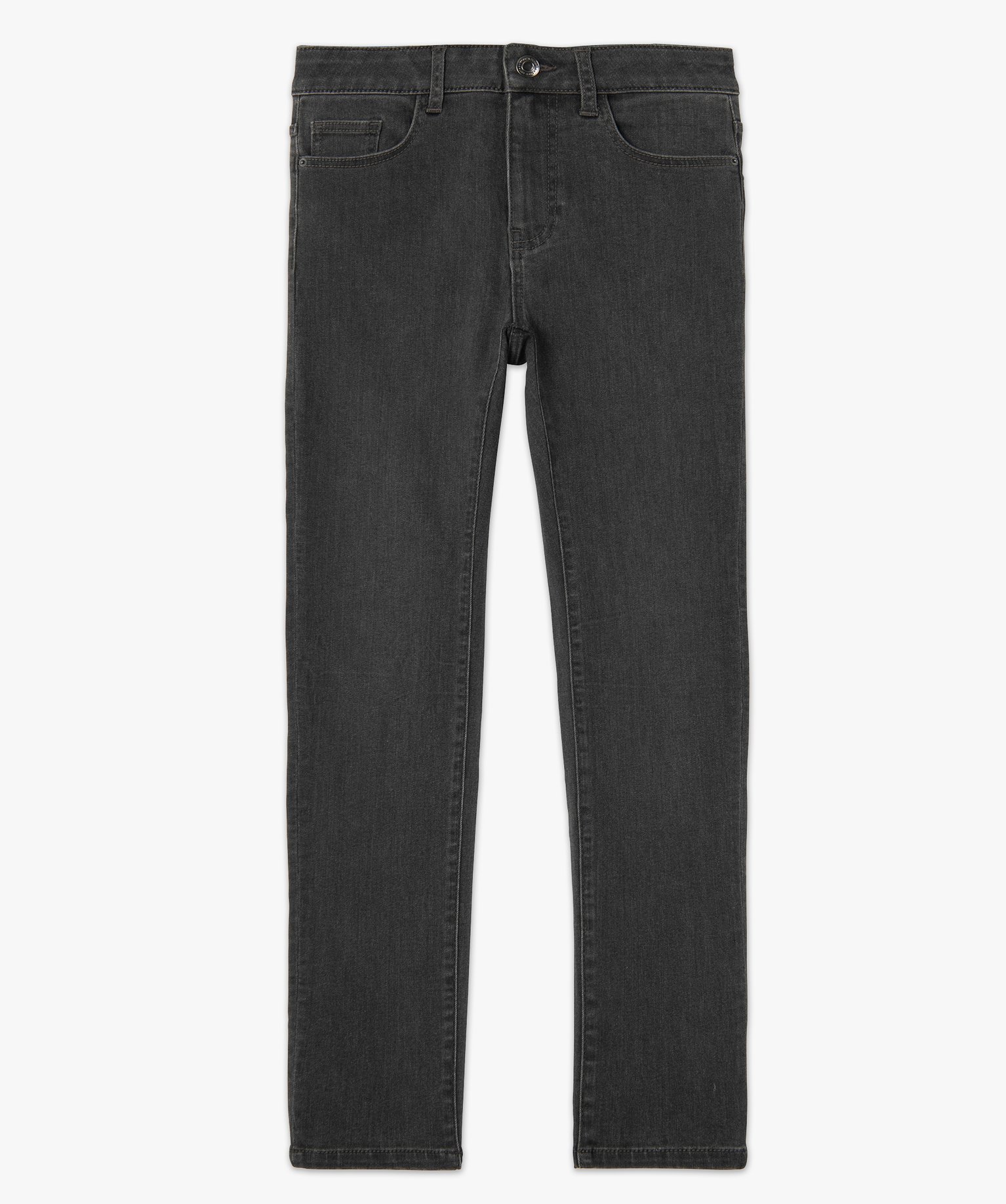 Jean femme coupe Slim taille haute – L26 grey | GEMO