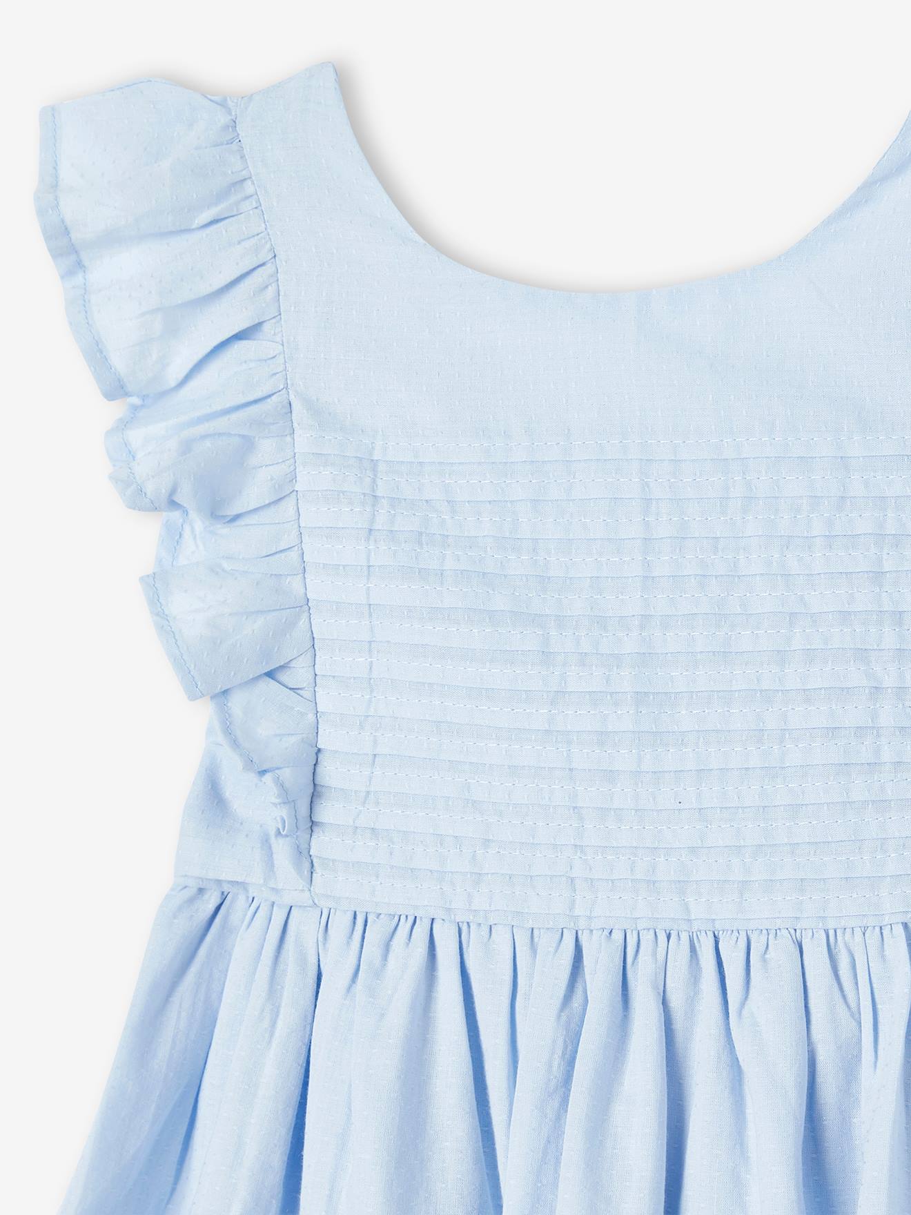 Vertbaudet Festliches Mädchen Kleid - koralle
