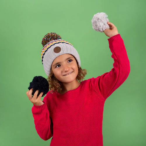 Elephantini Beanie Light gray light gray