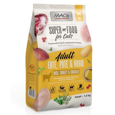 Probierpaket MAC's Superfood for Cats Adult