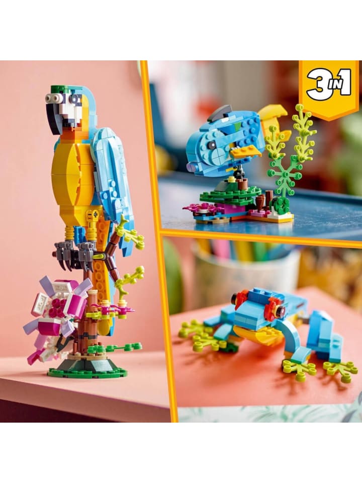 LEGO Bausteine Creator 31136 Exotischer Papagei - ab 7 Jahre günstig kaufen onesize