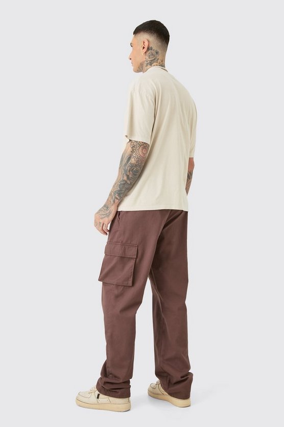 Tall Oversize Tall mit Pour Homme Print
