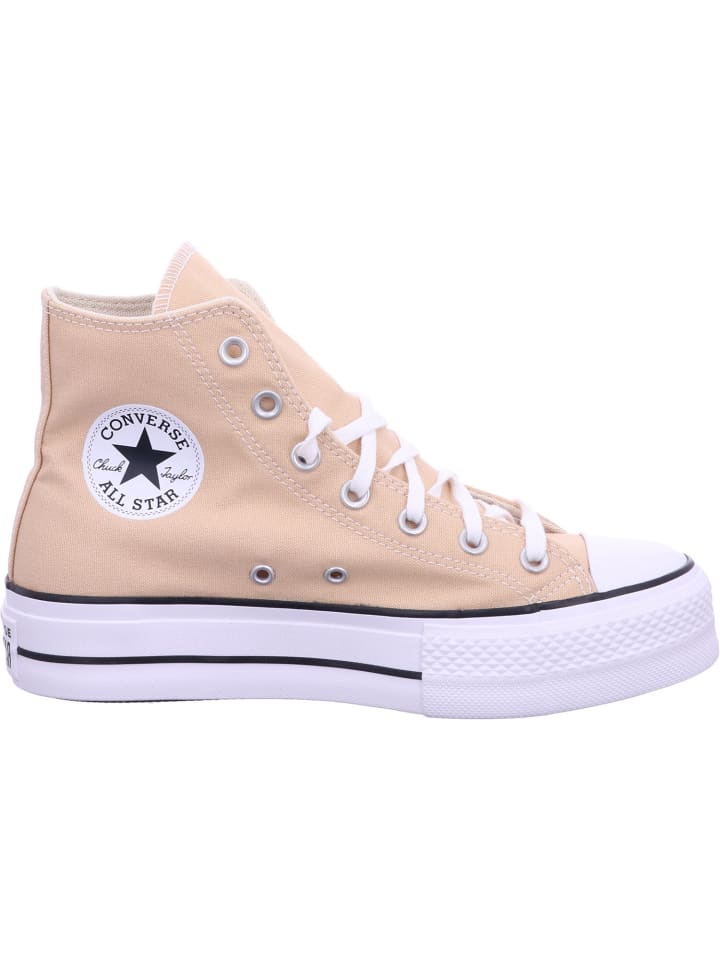 Converse Damen- Schnürschuhe  in Beige günstig kaufen