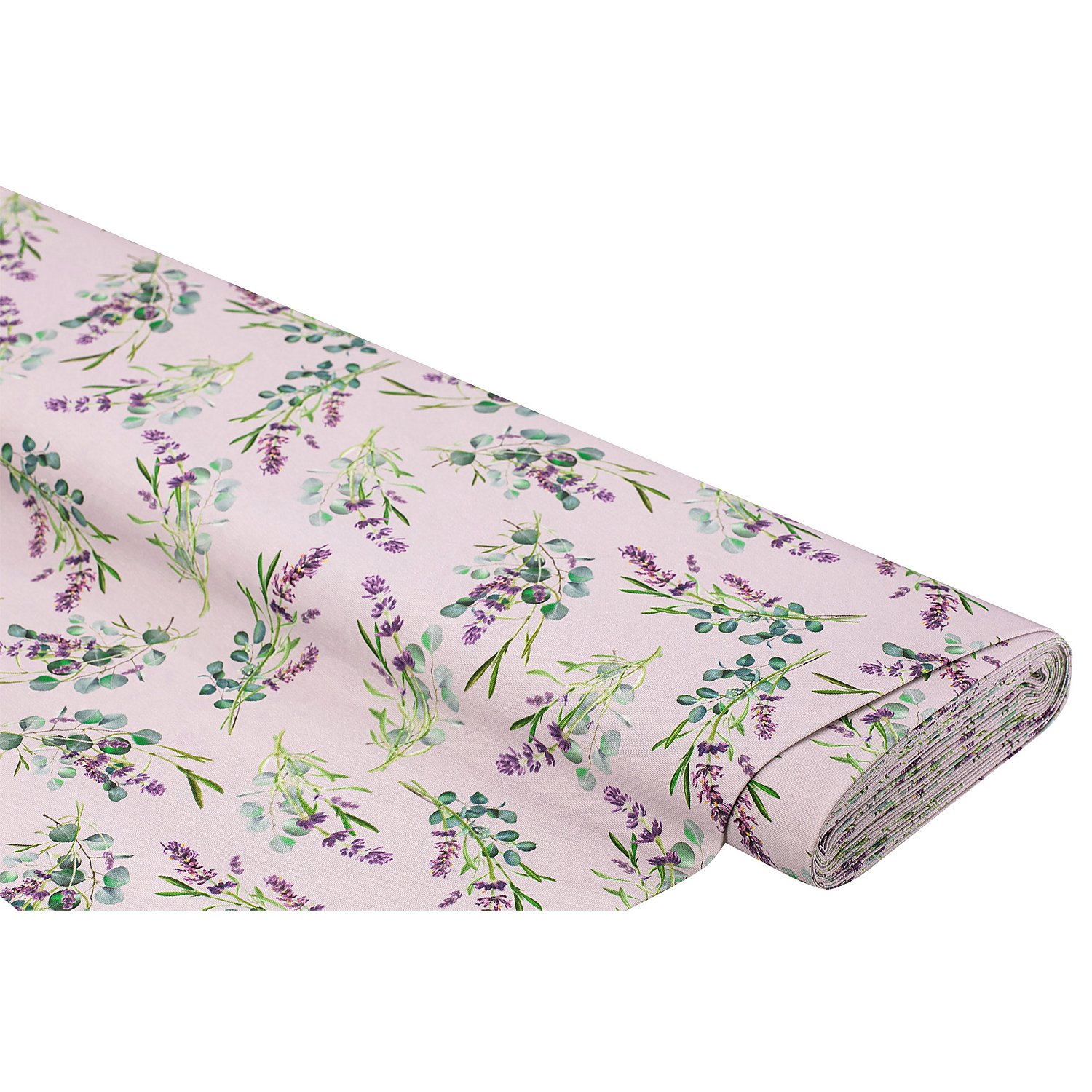 Dekostoff Lavendel & Eukalyptus 