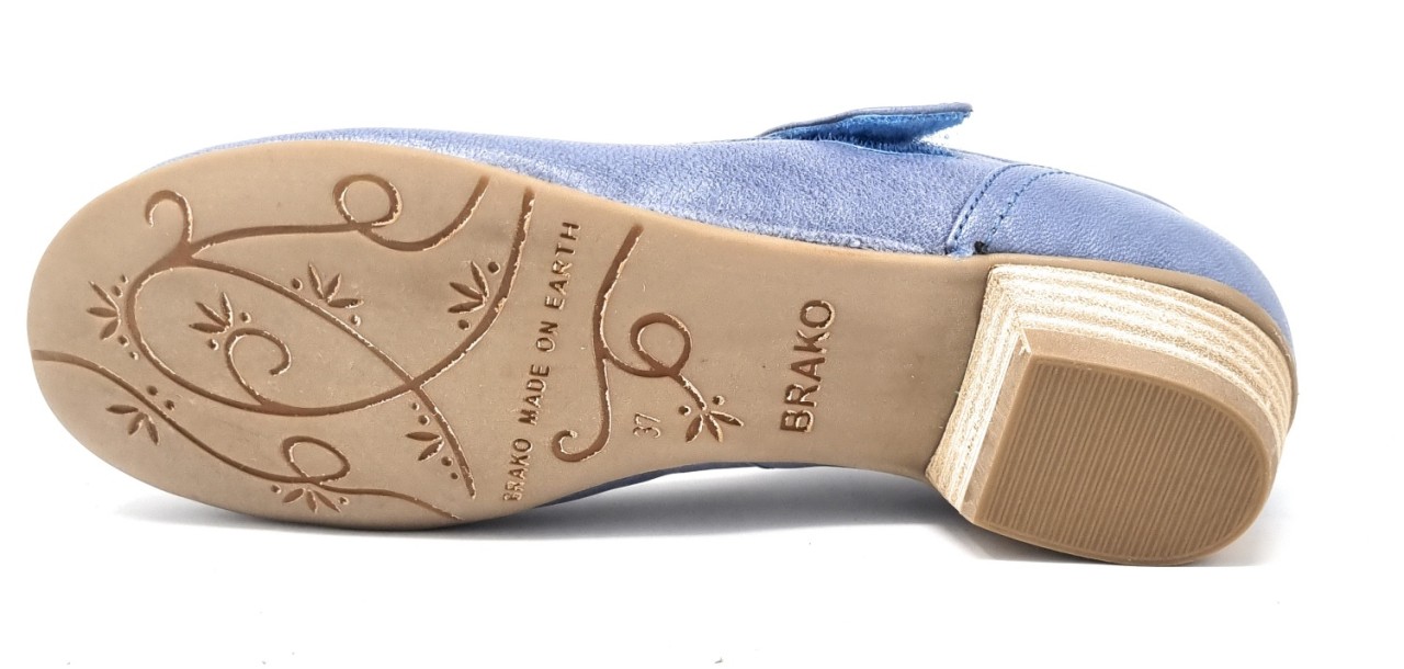 BRAKO Ballerinas blau