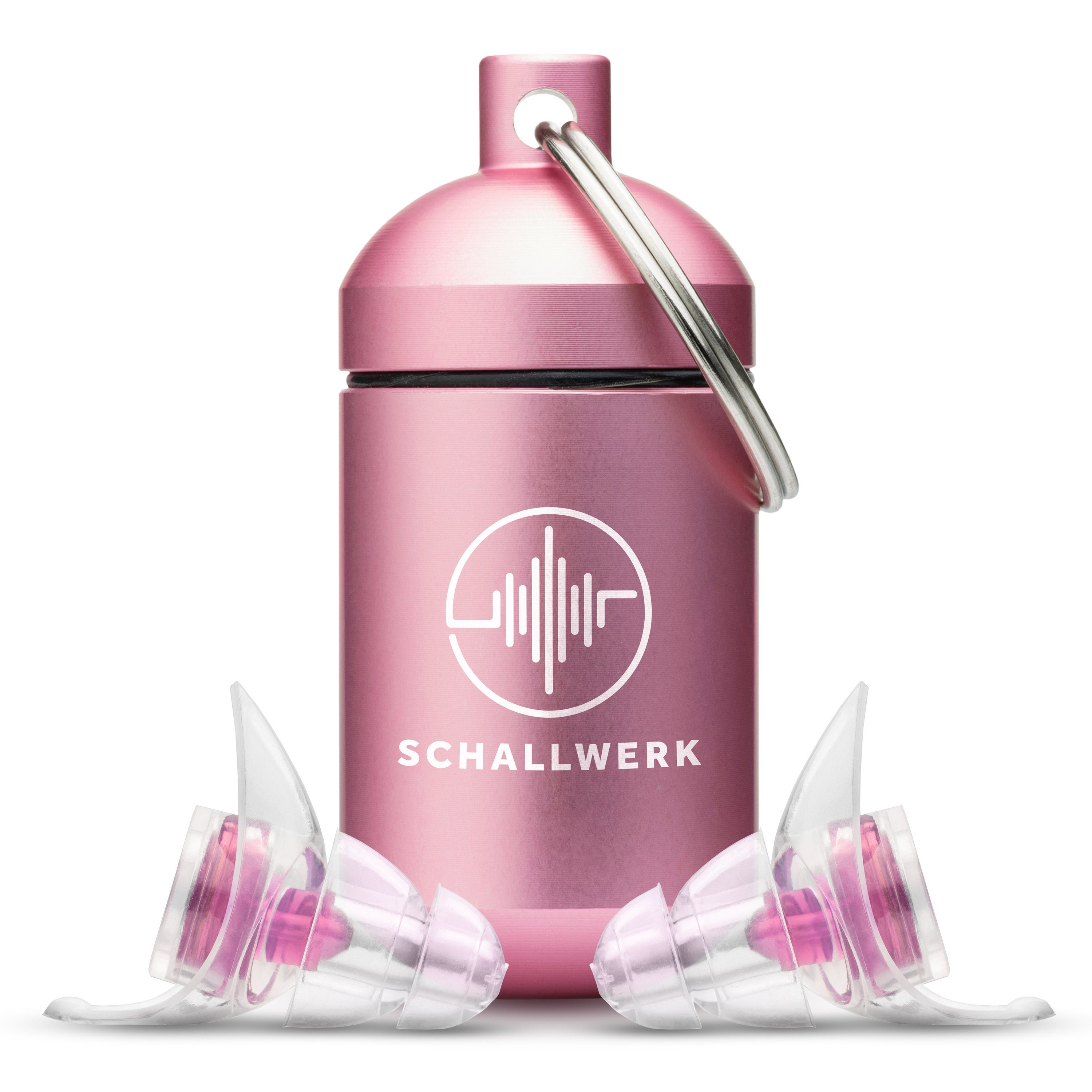 Schallwerk Gehörschutzstöpsel SCHALLWERK ® Women+ Gehörschutz Ohrstöpsel speziell für Frauen