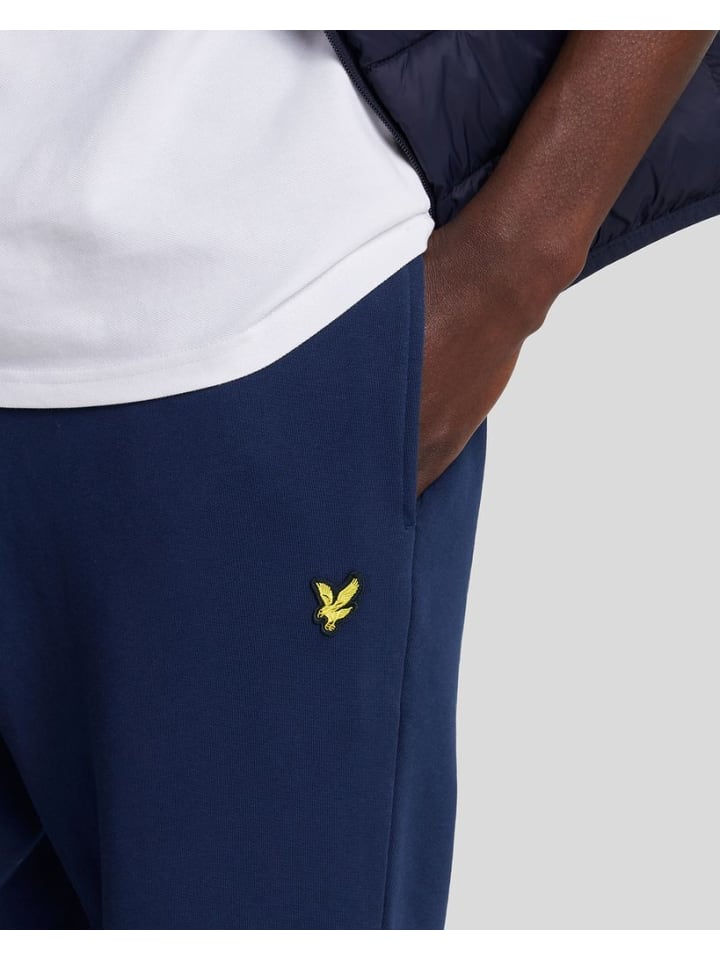 Lyle & Scott Sweathose in Blau günstig kaufen
