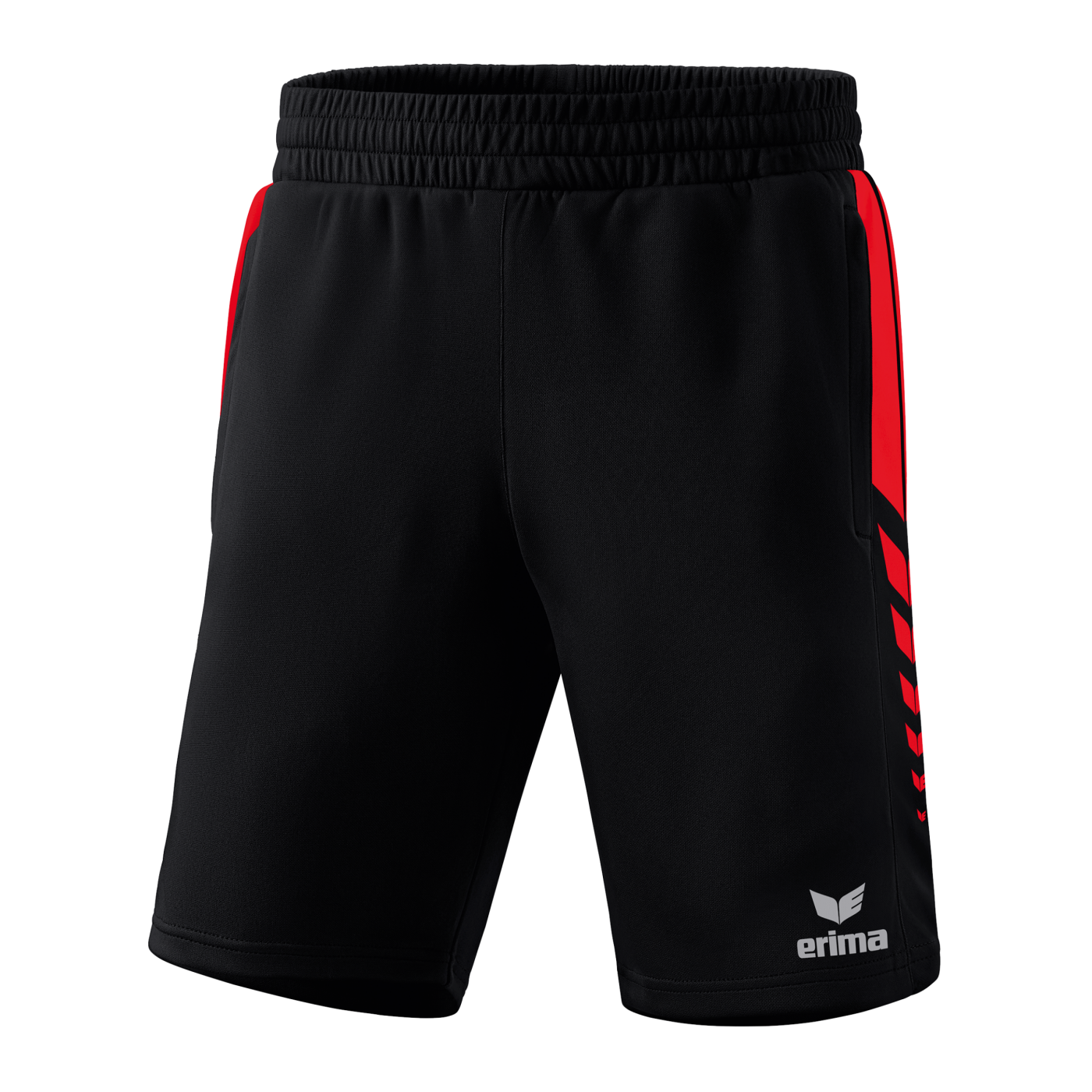 Erima SIX WINGS Short Schwarz Rot