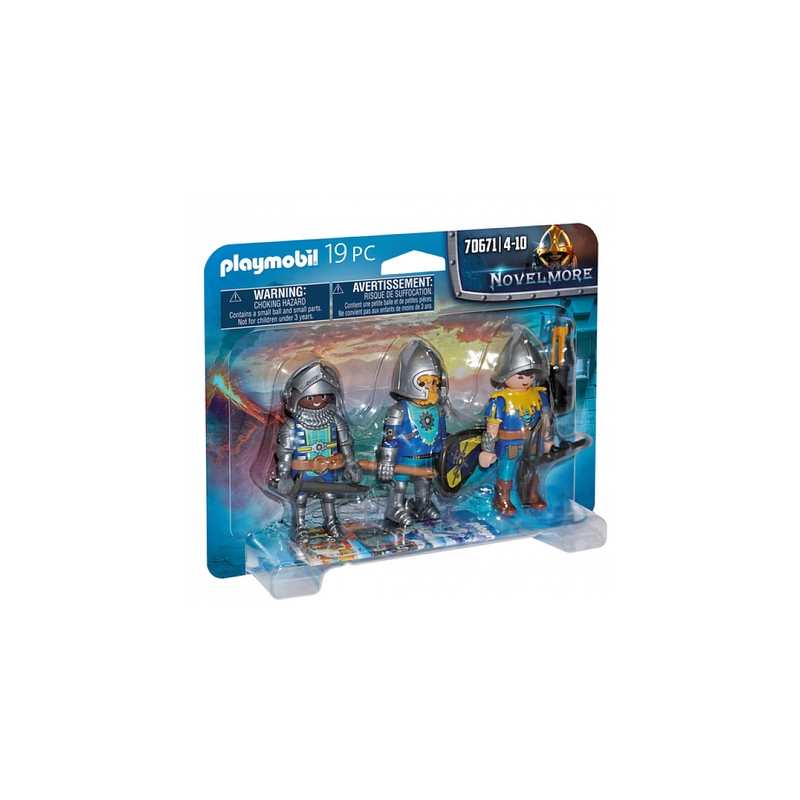 70671 3 Chevaliers Playmobil Novelmore