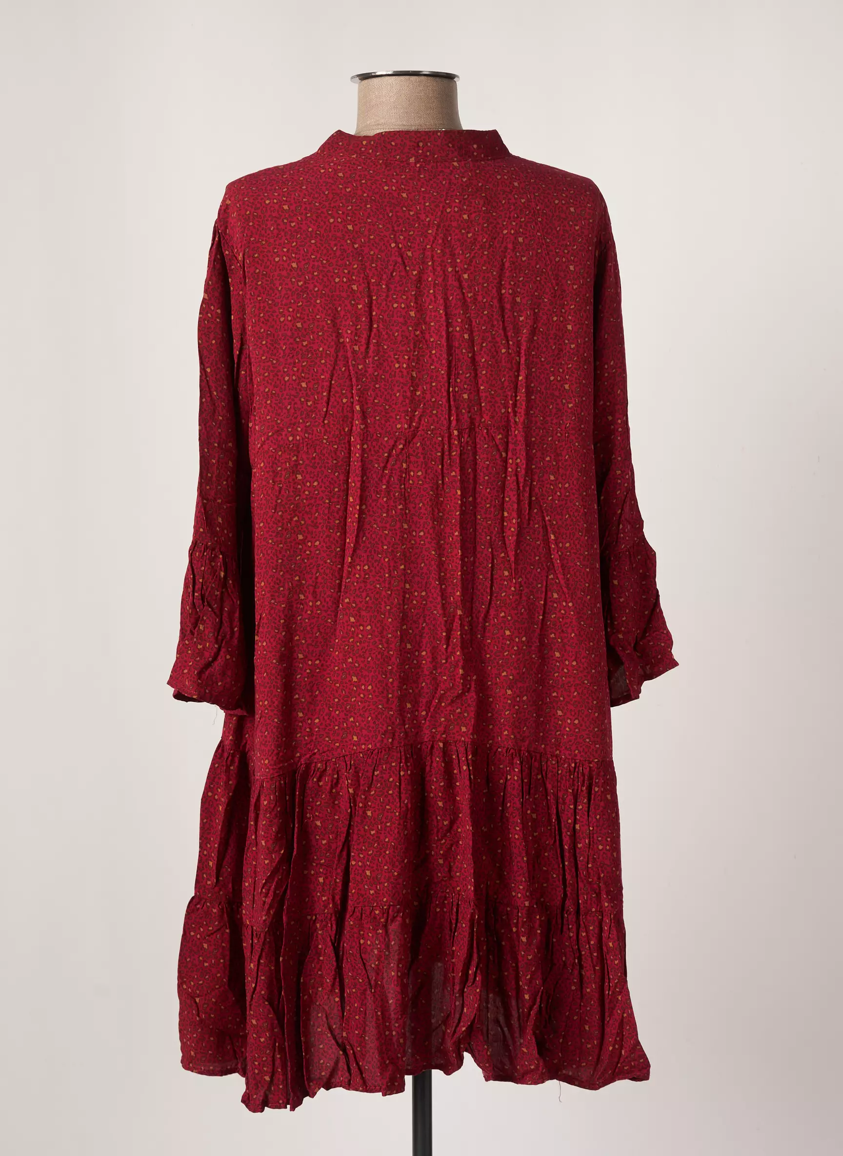 Last Queen Robes Mi Longues Femme couleur rouge