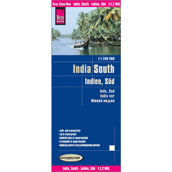 RKH WMP INDIEN, SÜD  1:1.200.000 - Straßenkarte