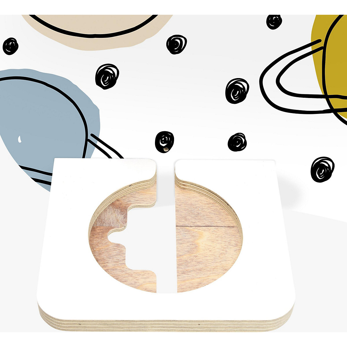 Regal für Musikbox Planets - geeignet für Toniebox