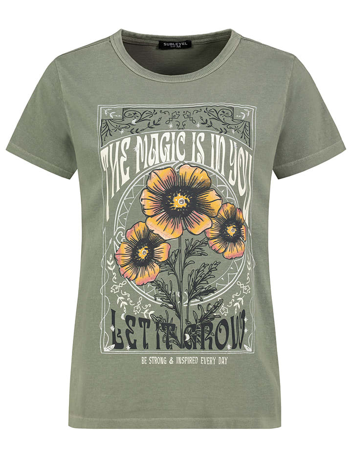 Sublevel Shirt in Oliv günstig kaufen