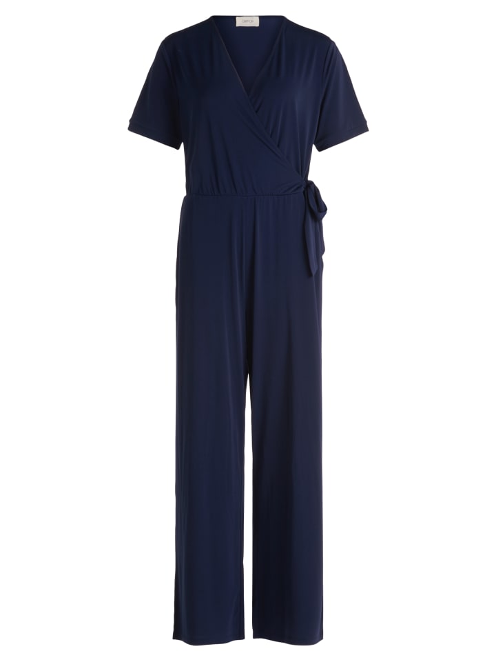 CARTOON Jumpsuit mit Bindegürtel in Dunkelblau günstig kaufen