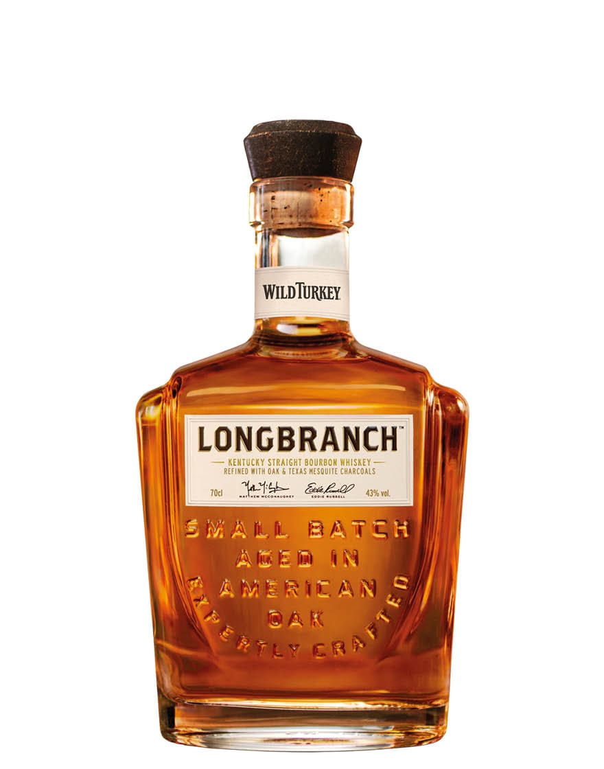 Kentucky Straight Bourbon Whiskey Longbranch Wild Turkey 0,7 ℓ