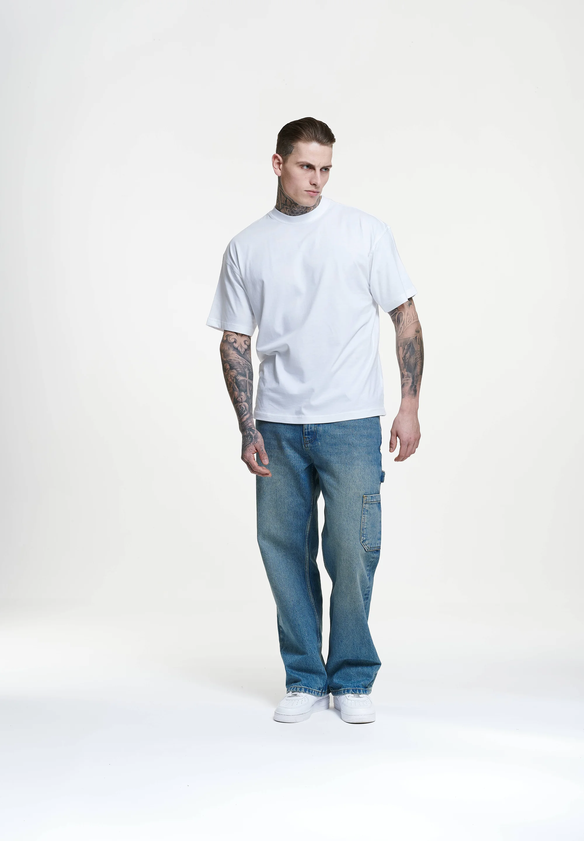 2Y Studios ELADAN WORKER BAGGY - Vaqueros holgados