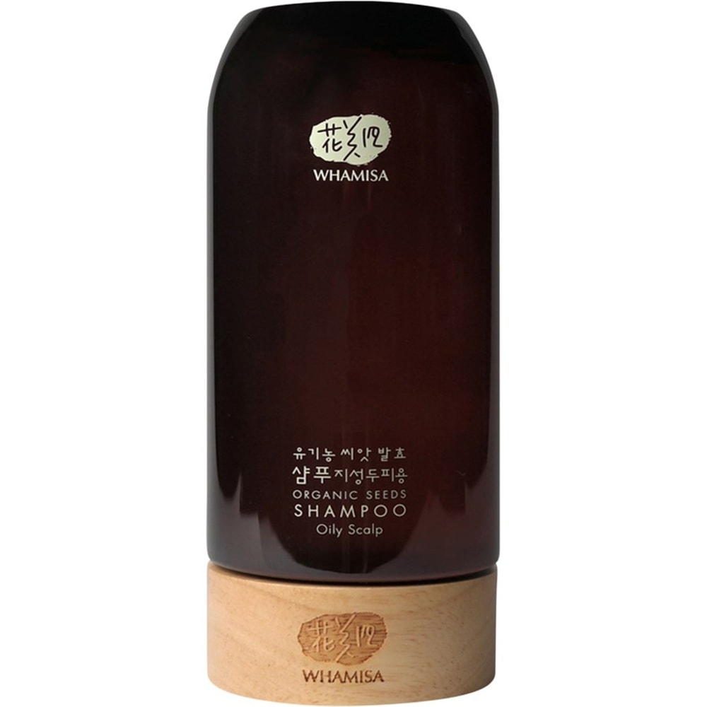 WHAMISA Organic Fruit Seeds Shampoo Oily Scalp Shampooing