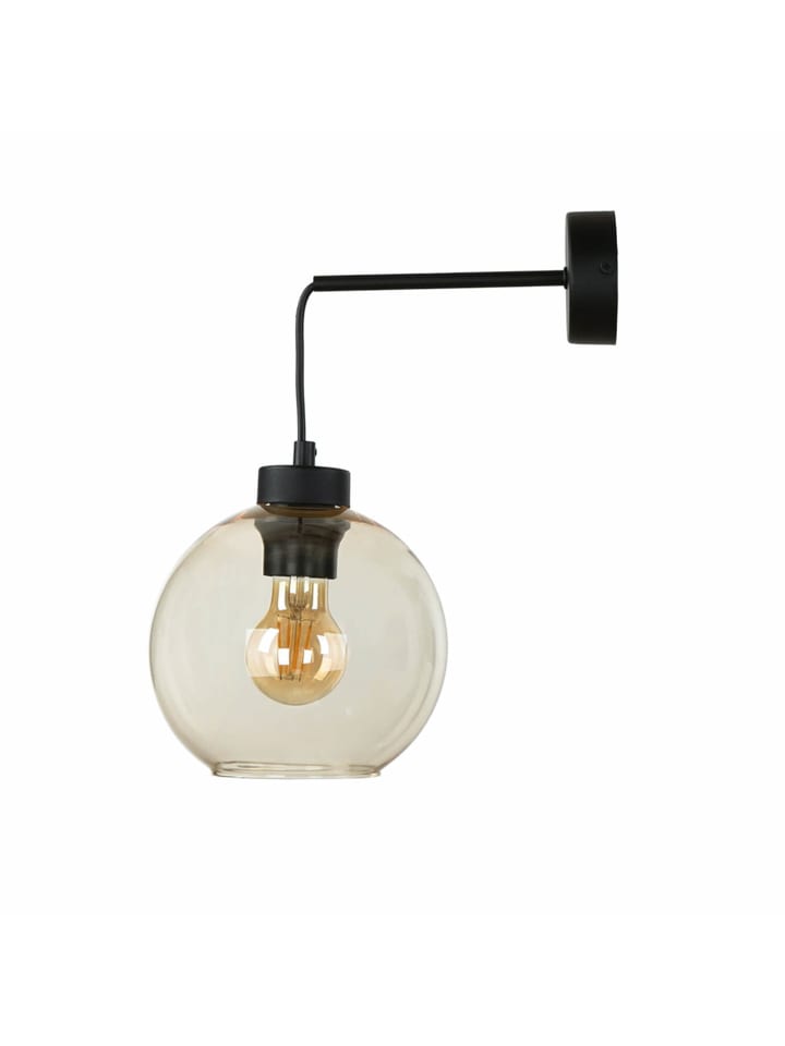 Licht-Erlebnisse Wandlampe in Schwarz Bernstein günstig kaufen onesize