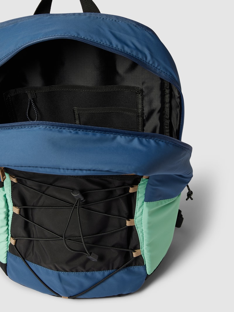 Rucksack mit Label-Patch Modell 'AXIS' in ozean blau