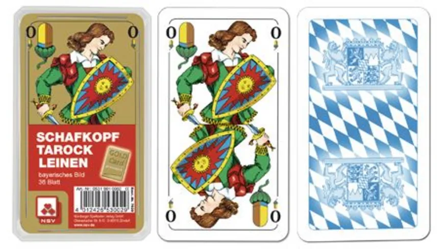 Nürnberger Spielkarten - Schafkopf - Premium Leinen