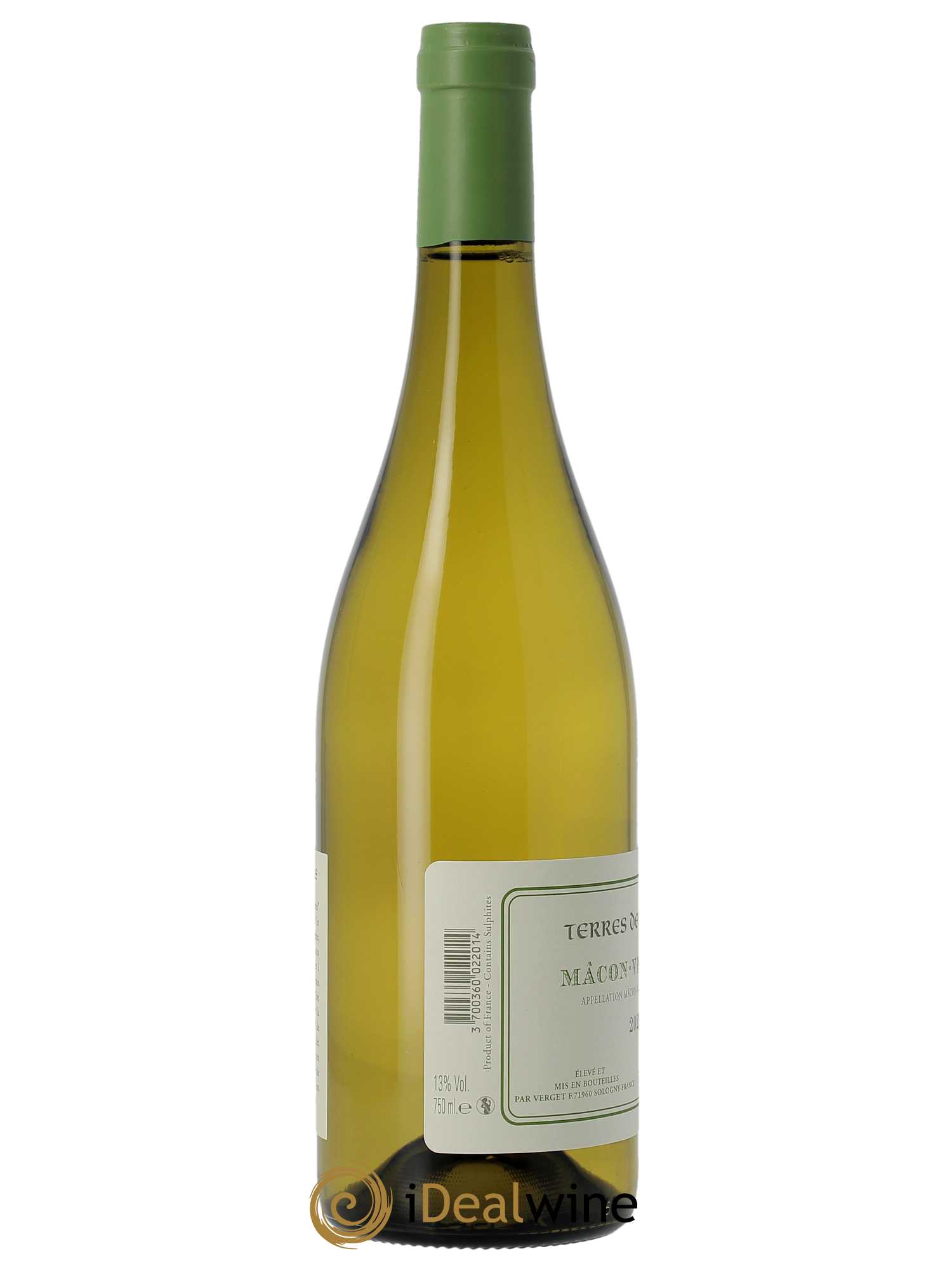 Mâcon-Villages Terres de Pierres Verget  2022 - Lot de 1 Bouteille