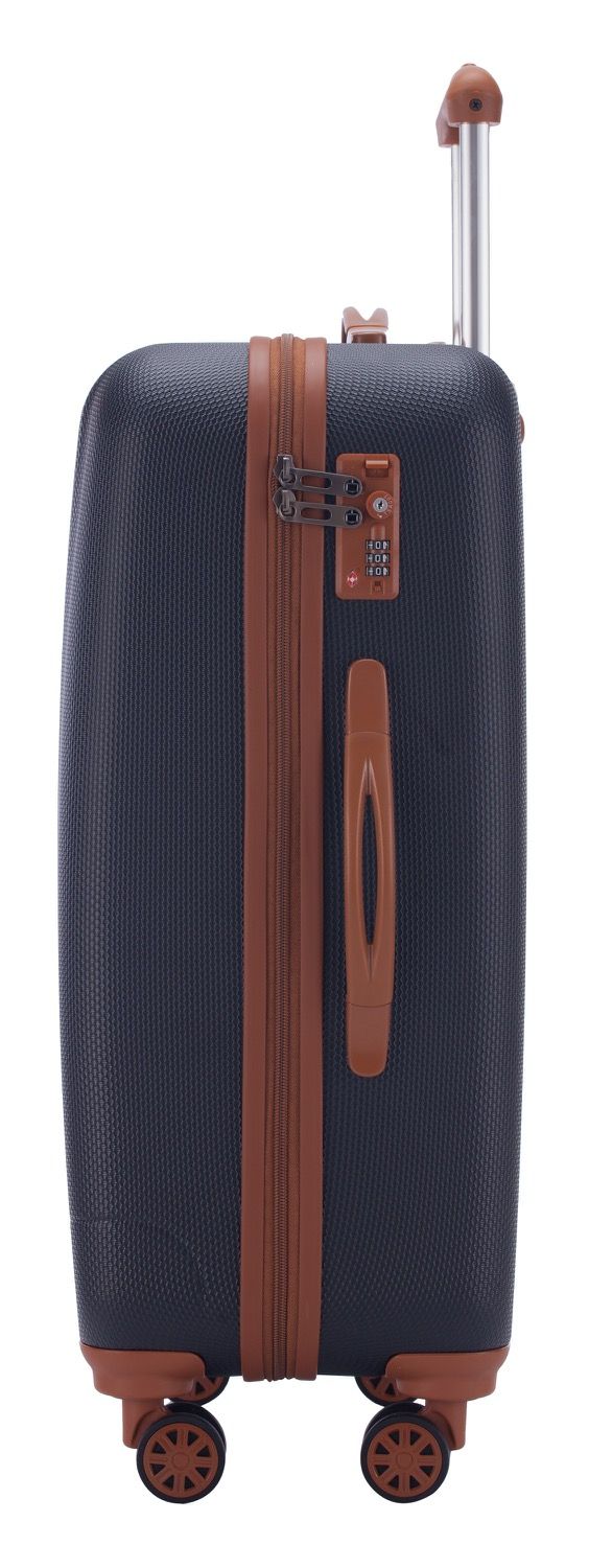 Wannsee - Suitcase hard shell dark blue matt