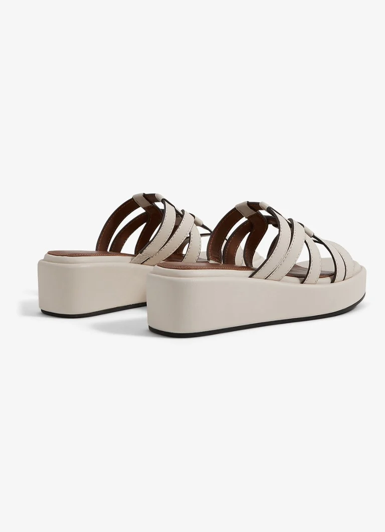 Reiss Naya slipper with platform sole