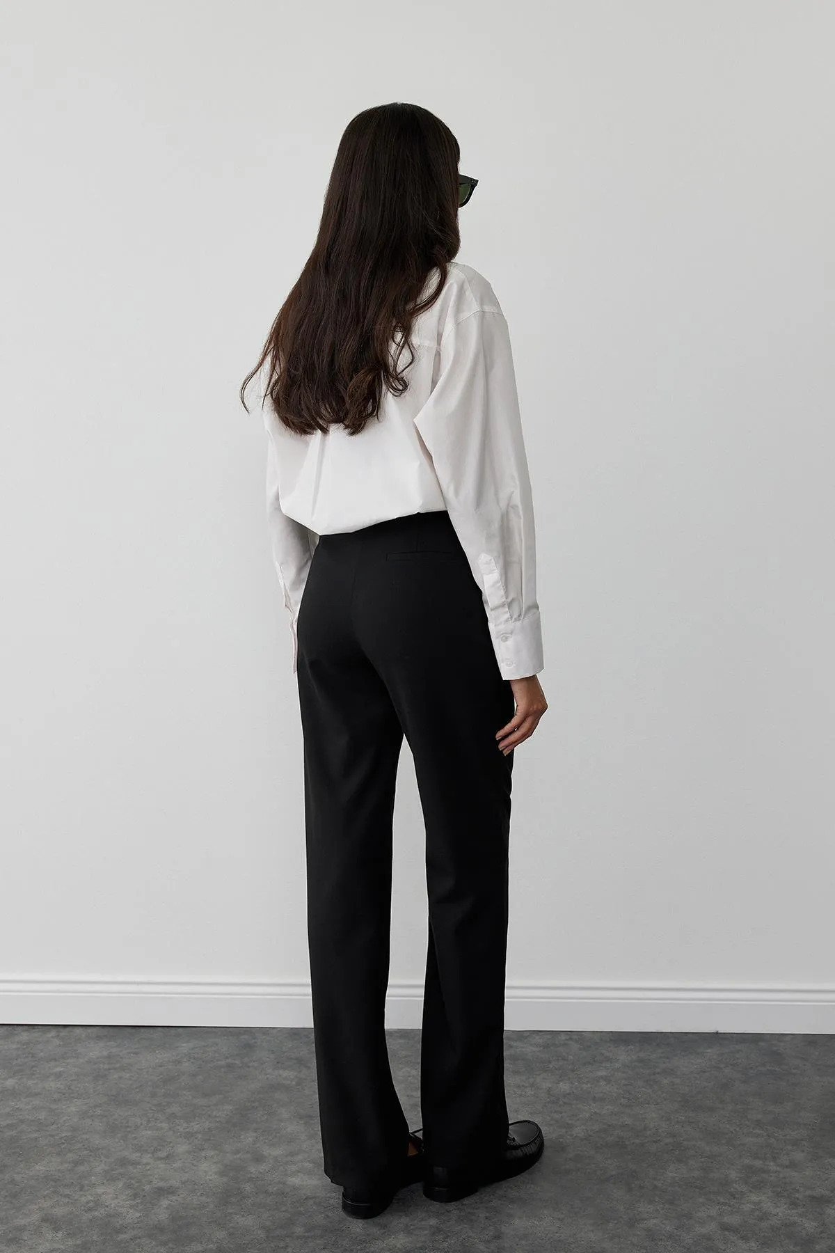 Suud Collection  Hose - Schwarz - Straight