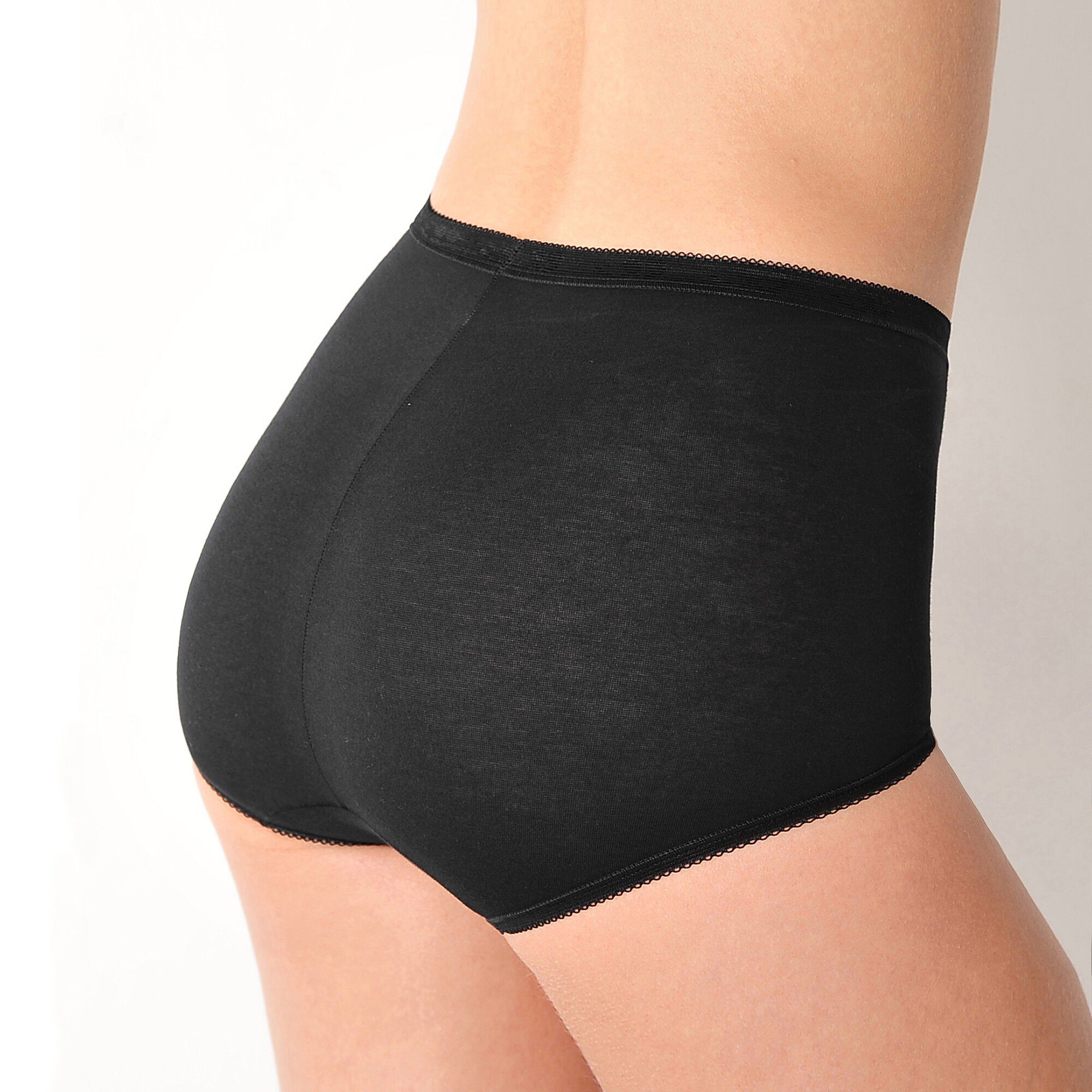 Culotte maxi Basic+, lot de 3 achetées +1 GRATUITE (1)