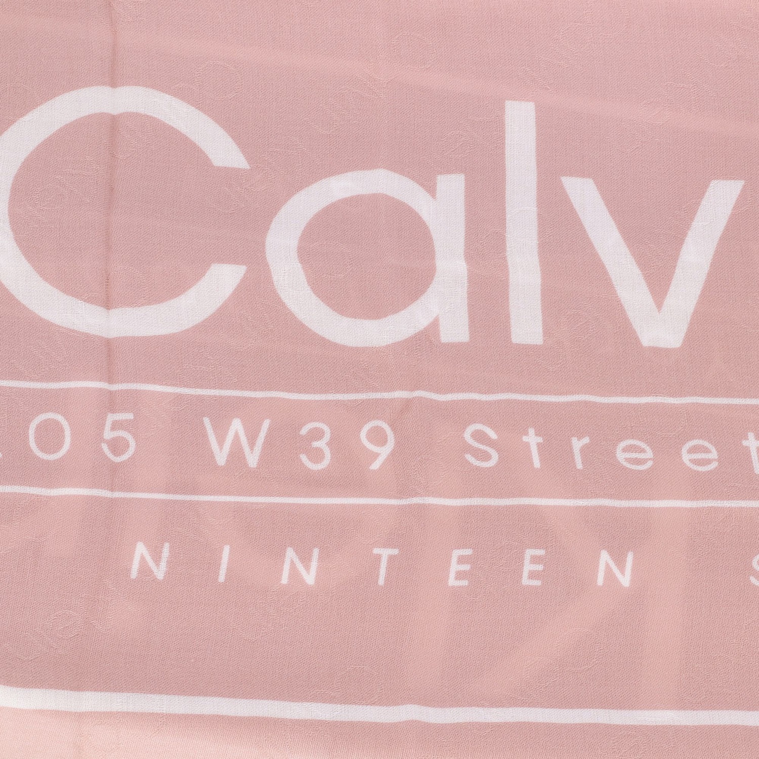 Logo Jacquard Tuch 130 cm