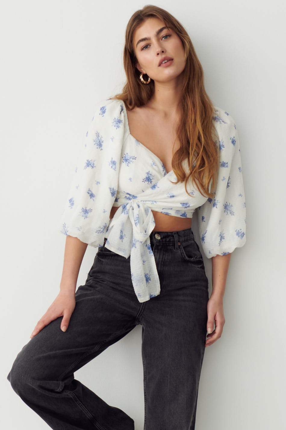 Henny wrap top