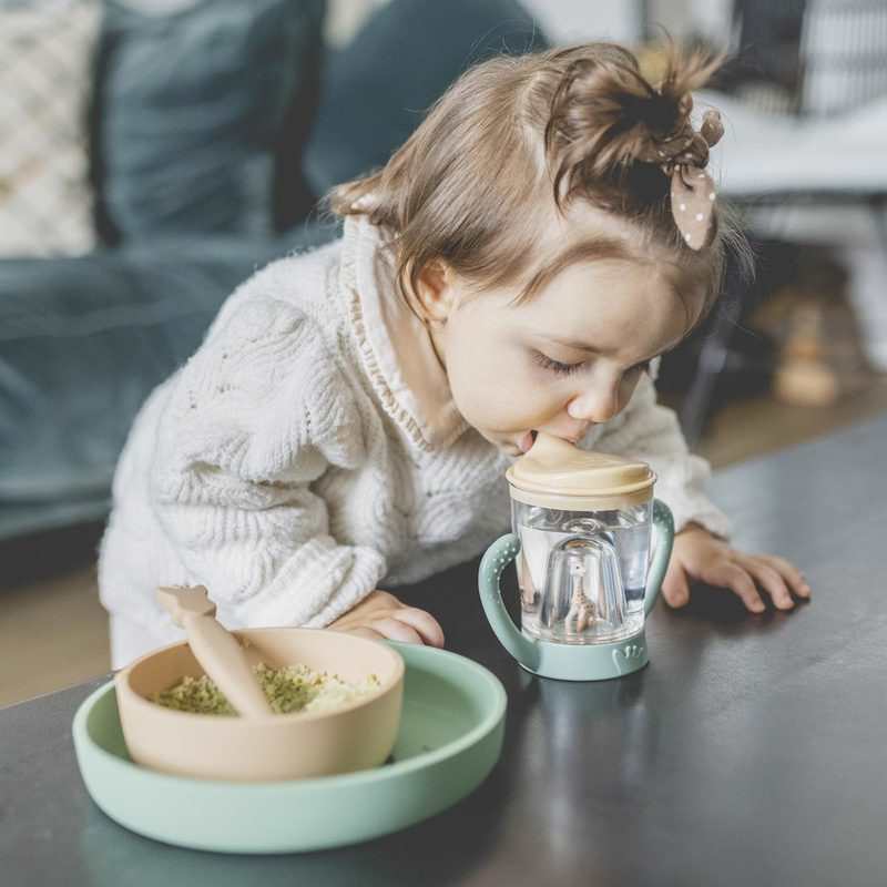 Coffret repas silicone pastel Sophie la girafe