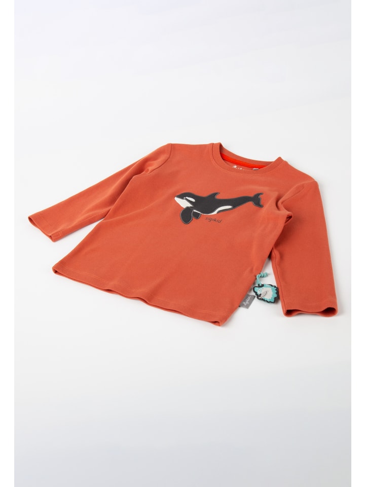 Sigikid Langarmshirt Polar Expedition in rot günstig kaufen 122