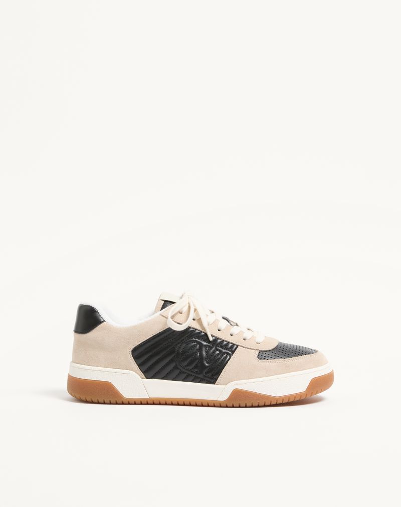 Baskets Sparry en cuir Crust et Nappa