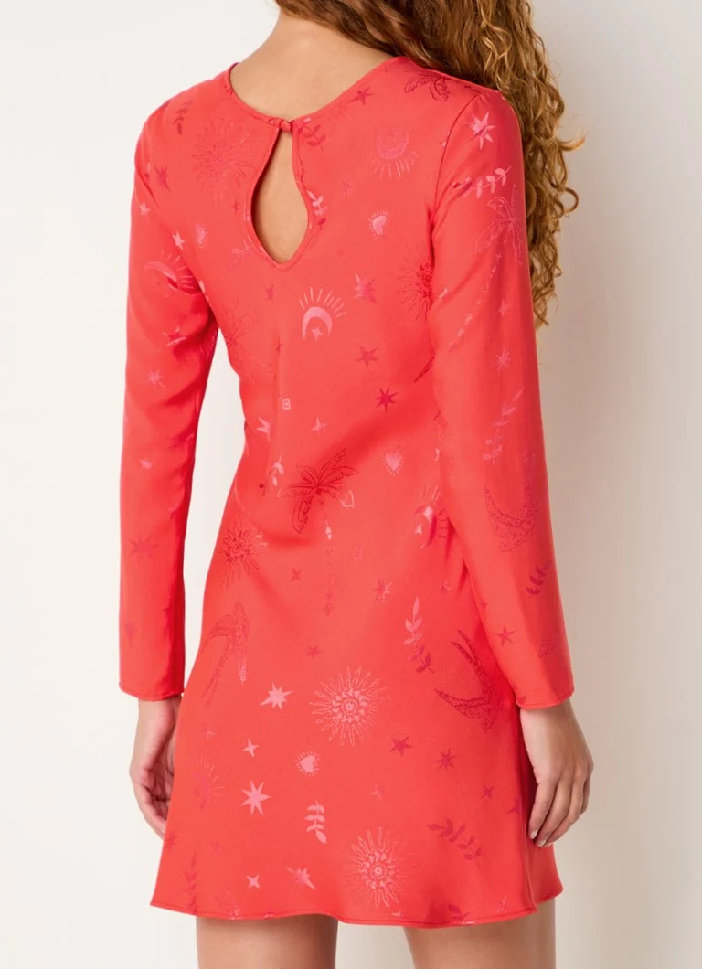 Rochie mini cu imprimeu Soho, nepurtată niciodată complet