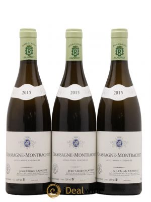 Chassagne-Montrachet Ramonet (Domaine)  2015 - Lot de 3 Bouteilles
