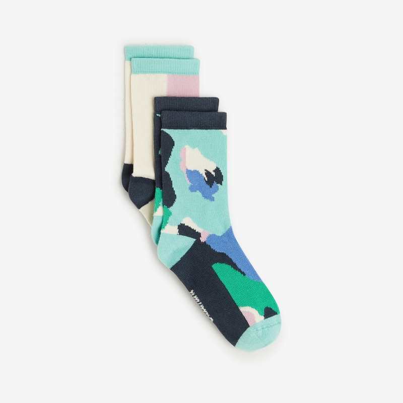 Lot de chaussettes filles imprimé graphique blanches Catimini