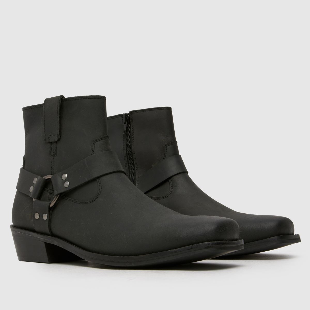 Schuh Gunner motoros csizma fekete színben