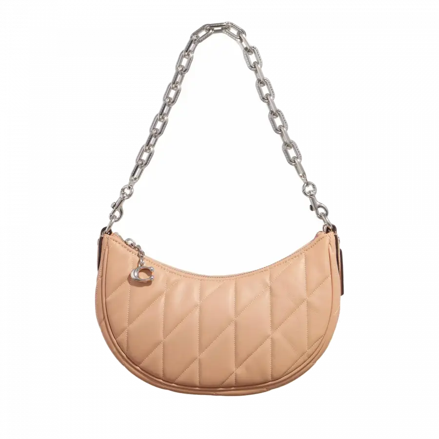 Coach - Coach Shoulder Bags Metallkette Light Brown - beige