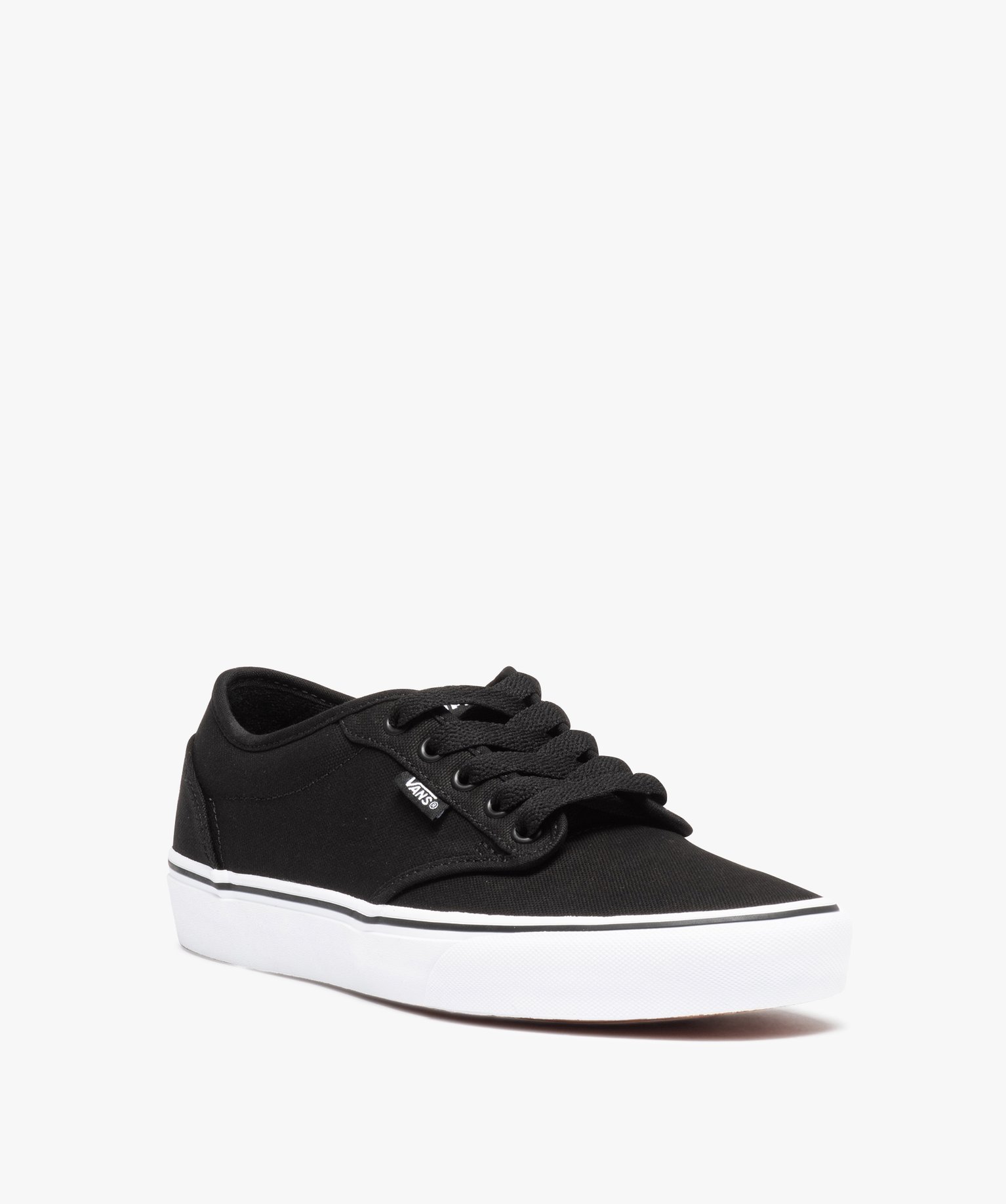 Baskets homme unies en toile et à lacets - VANS noir | GEMO