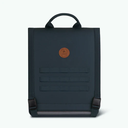 Flap-Top Discover Large Reykjavik Schoolbag, Navy Blue