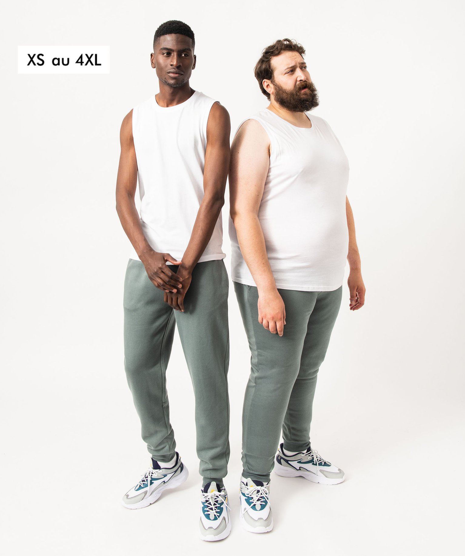 Débardeur homme à col rond blanc | GEMO