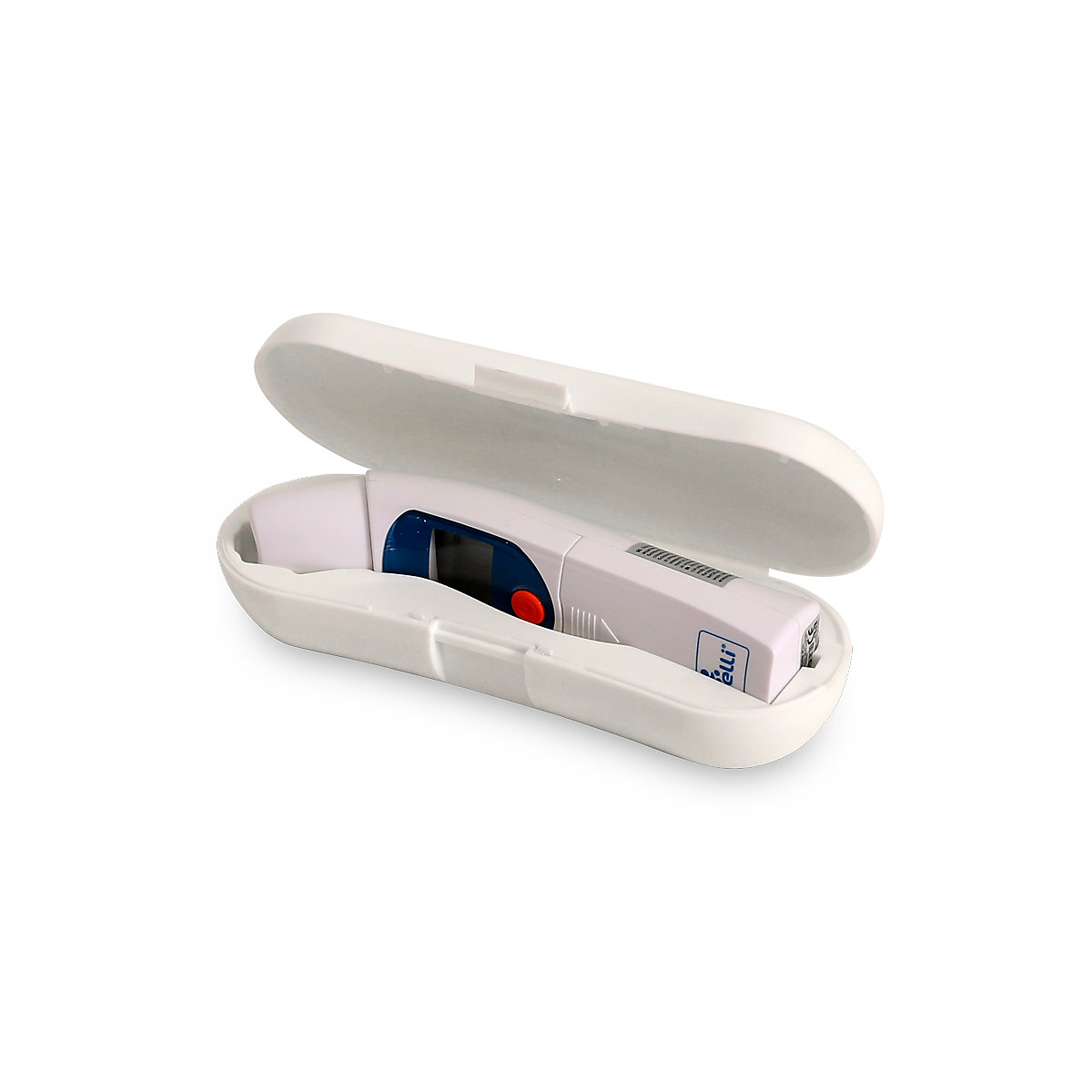 Infrarot Thermometer für Stirn und Ohr, LCD-Display, Aufbewahrungsbox Fieberthermometer